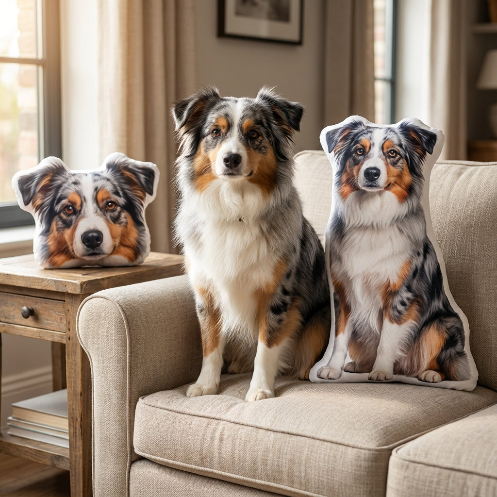 Personalized Pet Pillow Custom Dog Photo