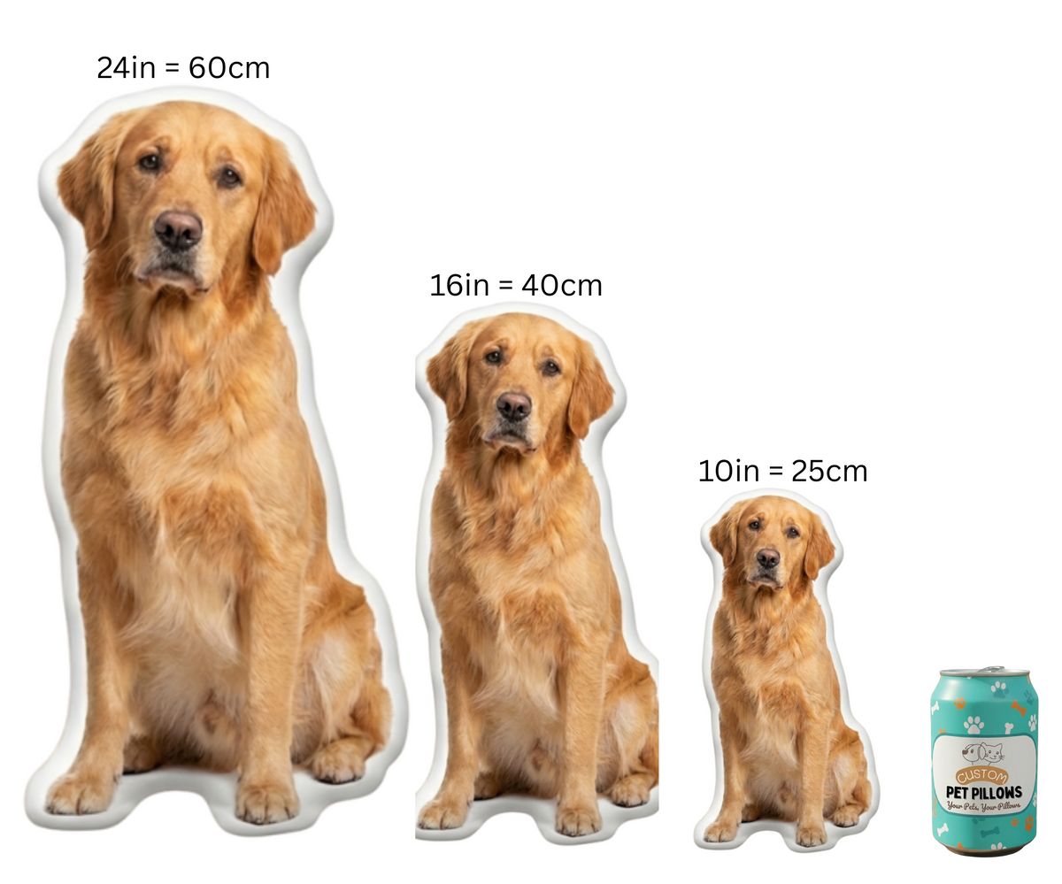 Pillow size chart