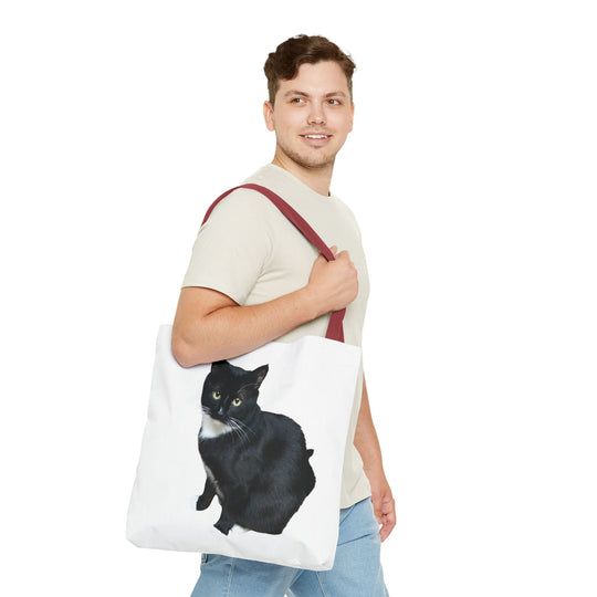 Custom Pet Photo Tote Bag Cute Pet Photo All-Over Print Tote