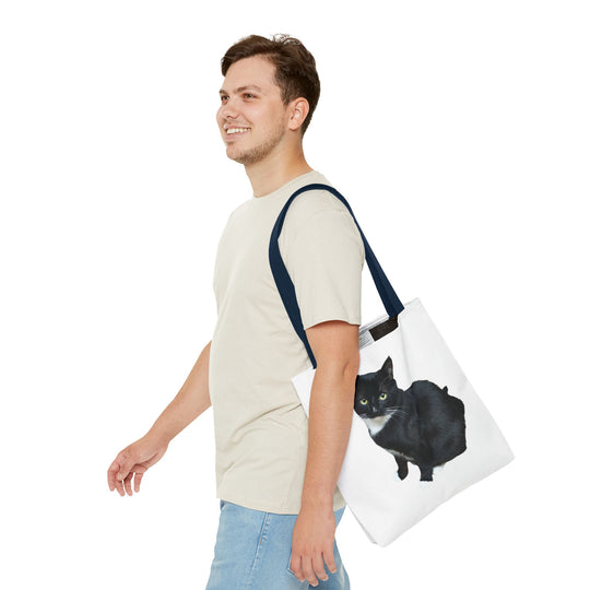 Custom Pet Photo Tote Bag Cute Pet Photo All-Over Print Tote