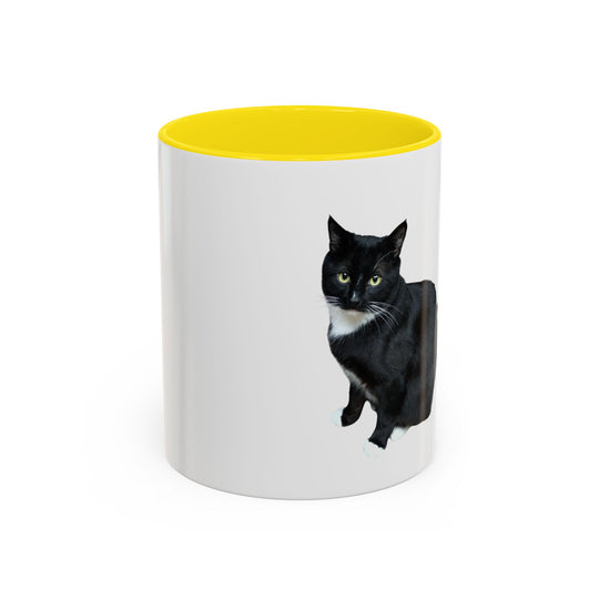 Custom Pet Accent Coffee Mug – Cute Pet Lover Gift (11/15 oz)