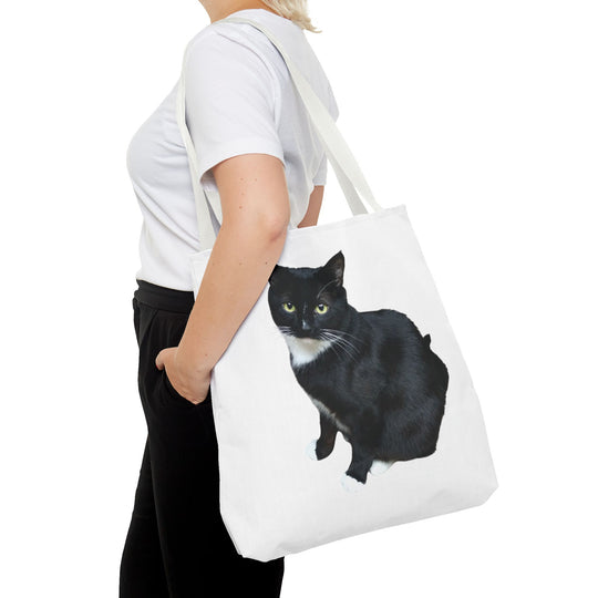 Custom Pet Photo Tote Bag Cute Pet Photo All-Over Print Tote