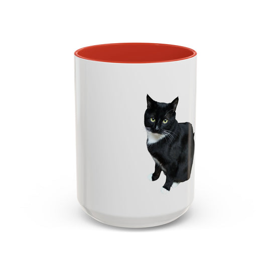 Custom Pet Accent Coffee Mug – Cute Pet Lover Gift (11/15 oz)