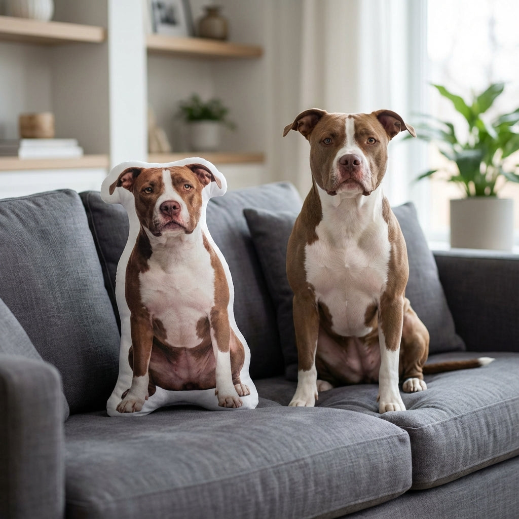 Custom Dog Pillow From Photo Best Memorial Gift For Dog Owners