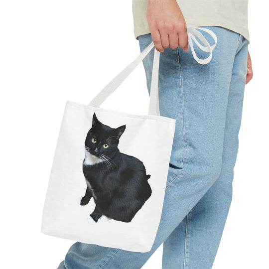Custom Pet Photo Tote Bag Cute Pet Photo All-Over Print Tote