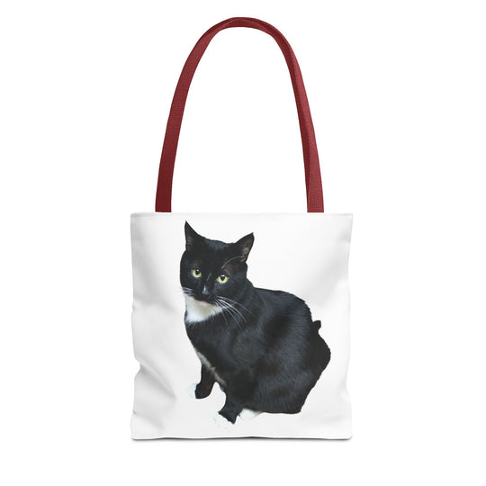 Custom Pet Photo Tote Bag Cute Pet Photo All-Over Print Tote