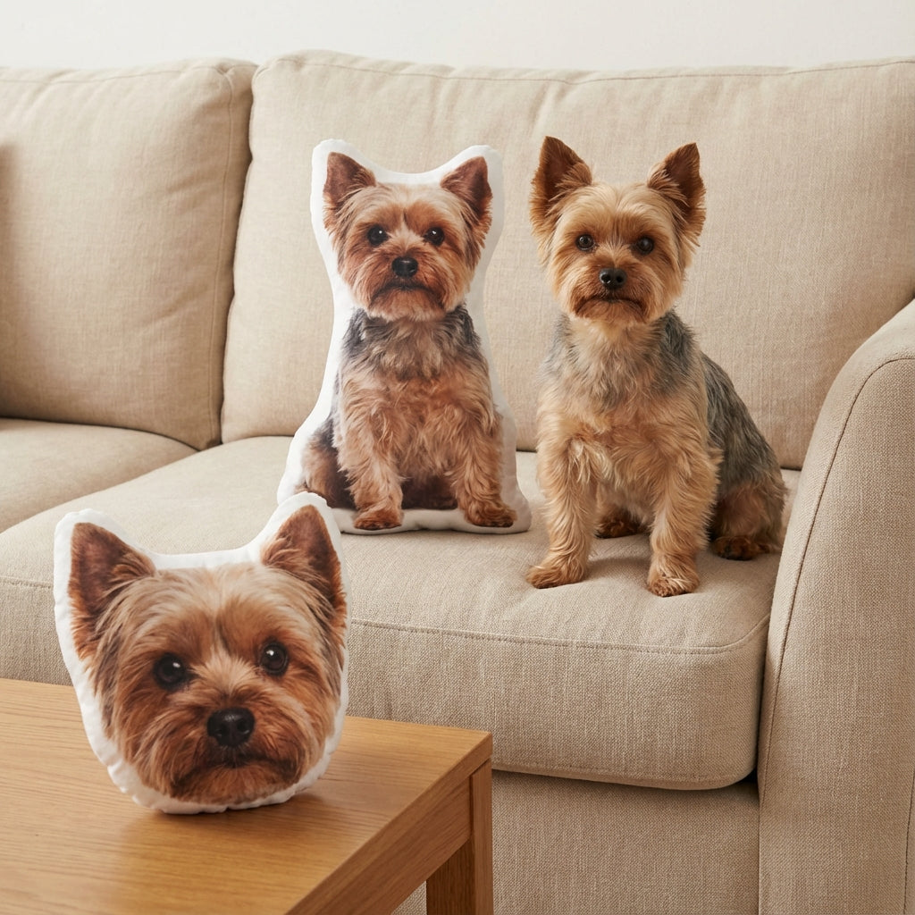 Custom Dog Pillow Handmade From Photo