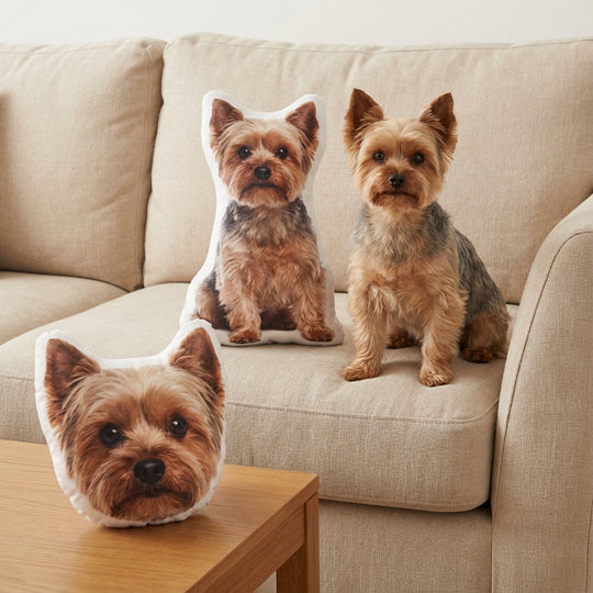 Custom Dog Pillow Handmade From Photo