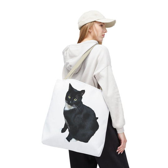 Custom Pet Photo Tote Bag Cute Pet Photo All-Over Print Tote