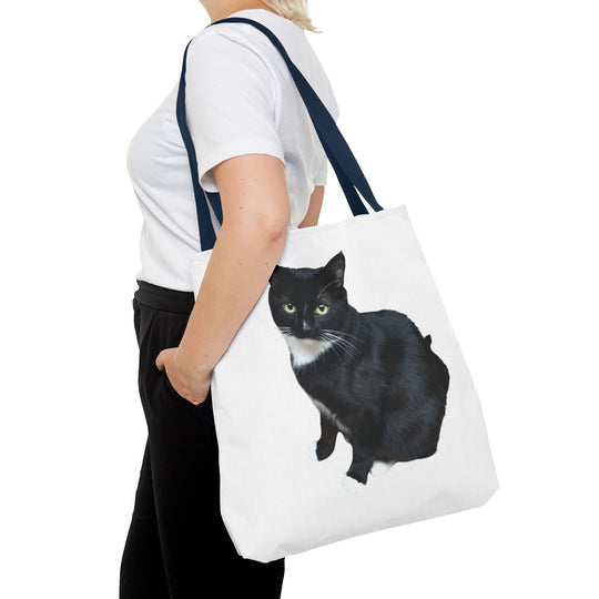 Custom Pet Photo Tote Bag Cute Pet Photo All-Over Print Tote
