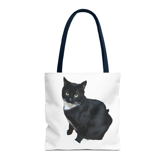 Custom Pet Photo Tote Bag Cute Pet Photo All-Over Print Tote
