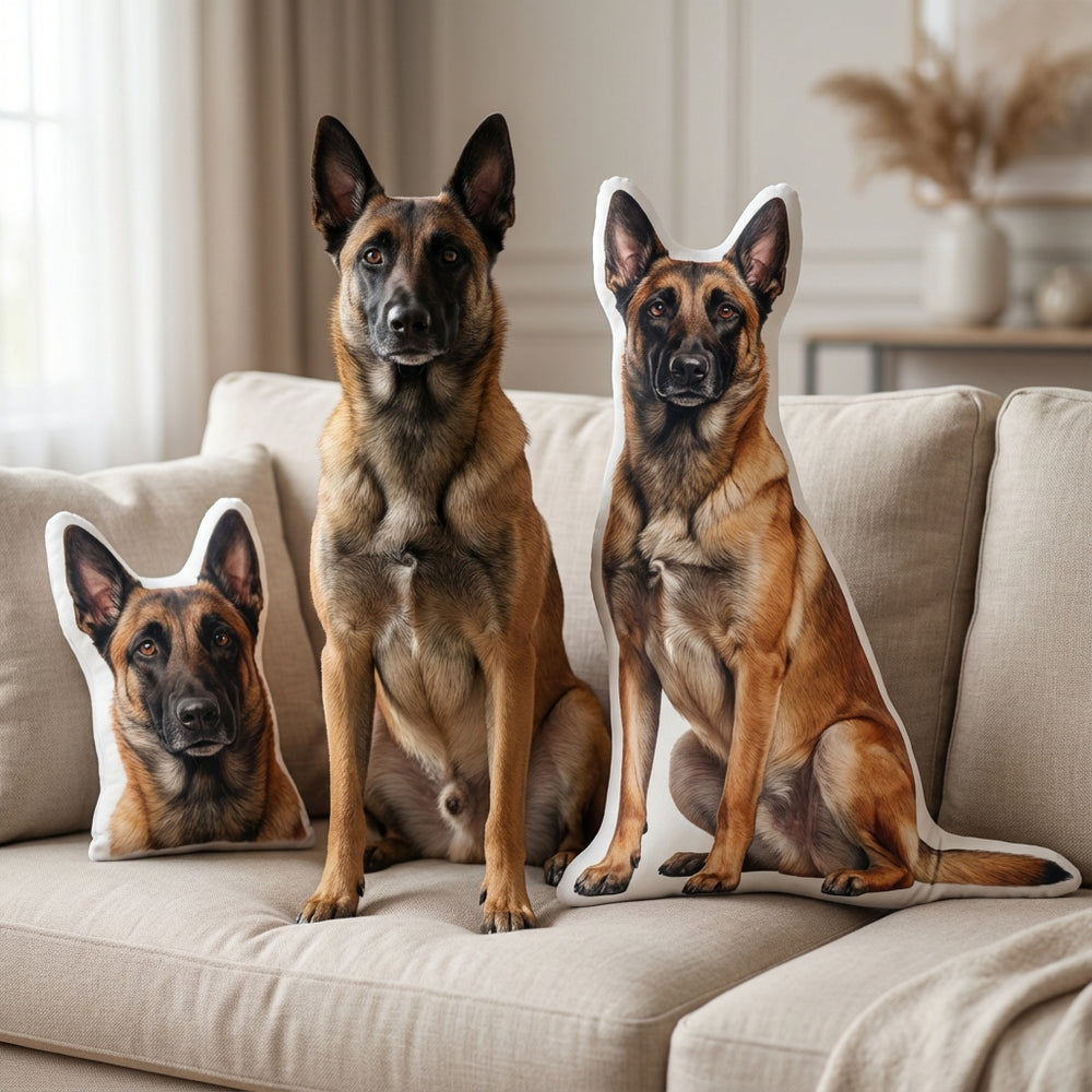 Personalized Custom Dog Pillow Made From Your Photo