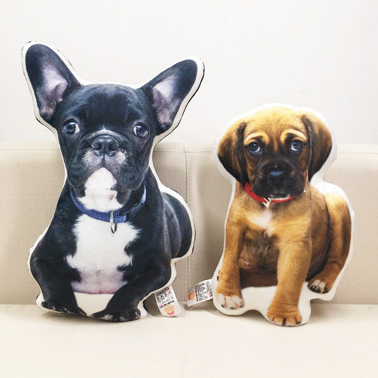 Dog Photo Pillow Hug Your Best Friend Forever