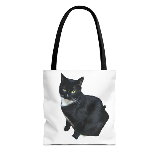 Custom Pet Photo Tote Bag Cute Pet Photo All-Over Print Tote