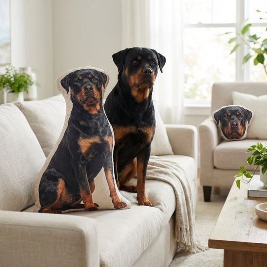 Custom Dog Pillow Printed From Photo