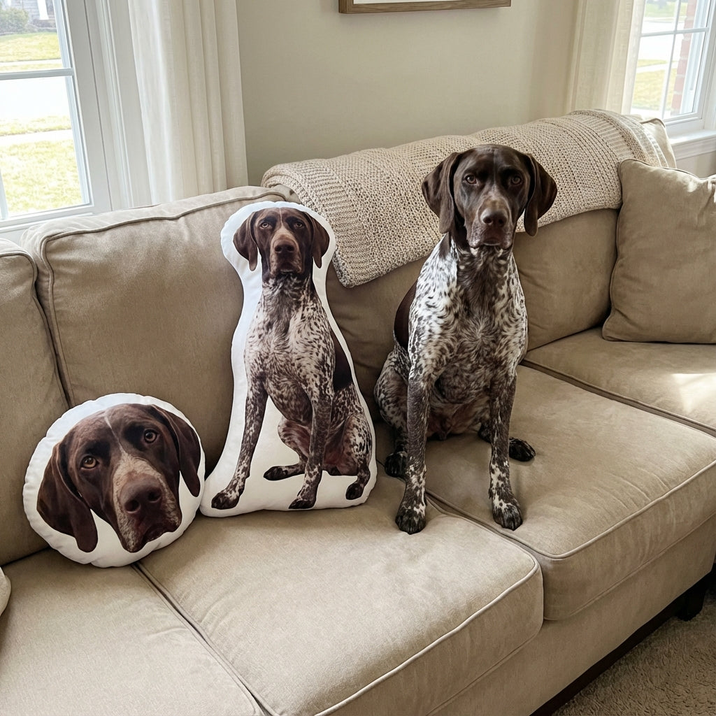 Personalized Dog Pillow Custom Pet Gift