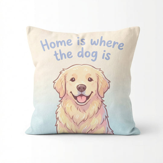 Home Is Where The Pet Is Pillow