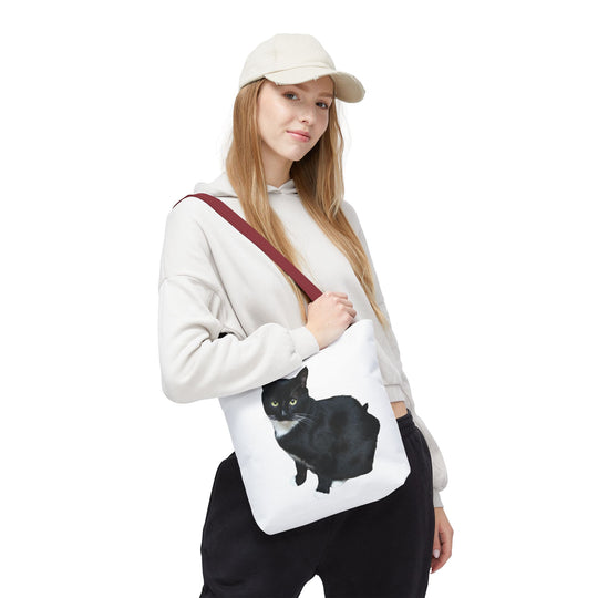 Custom Pet Photo Tote Bag Cute Pet Photo All-Over Print Tote