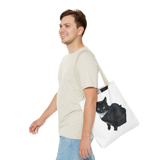 Custom Pet Photo Tote Bag Cute Pet Photo All-Over Print Tote