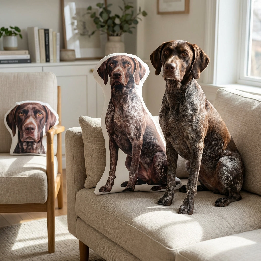 Personalized Dog Pillow Custom Pet Gift