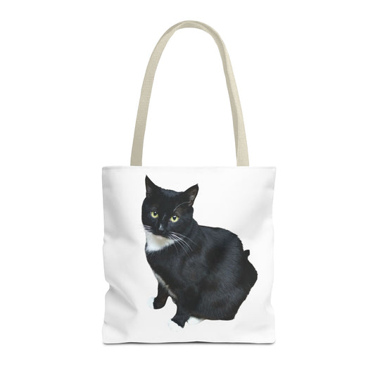 Custom Pet Photo Tote Bag Cute Pet Photo All-Over Print Tote