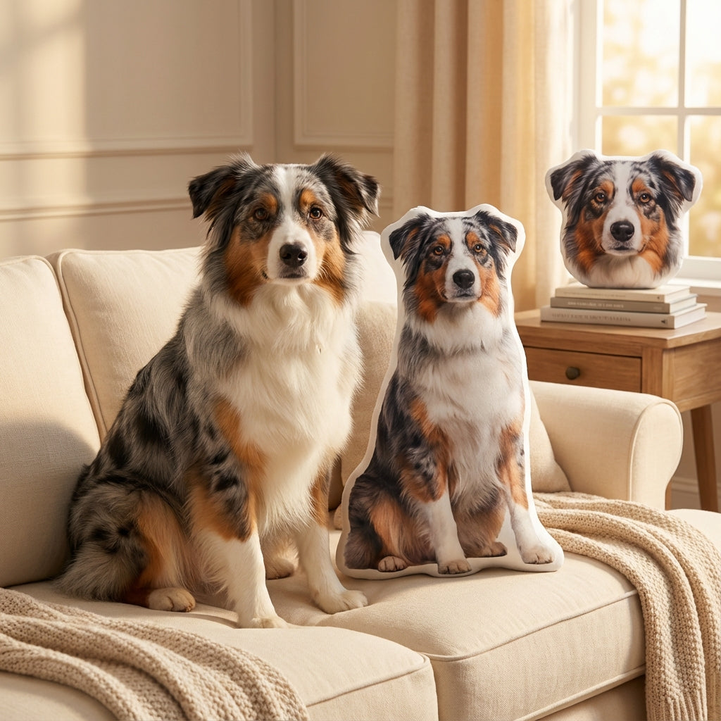Custom Dog Pillow With Your Dog Picture