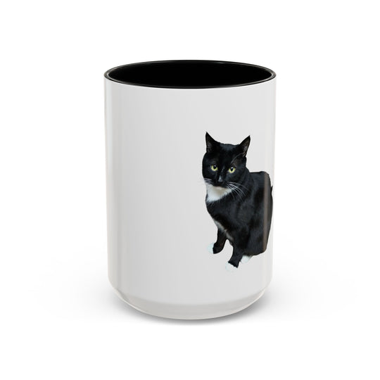 Custom Pet Accent Coffee Mug – Cute Pet Lover Gift (11/15 oz)