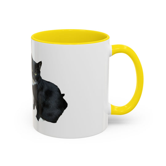 Custom Pet Accent Coffee Mug – Cute Pet Lover Gift (11/15 oz)
