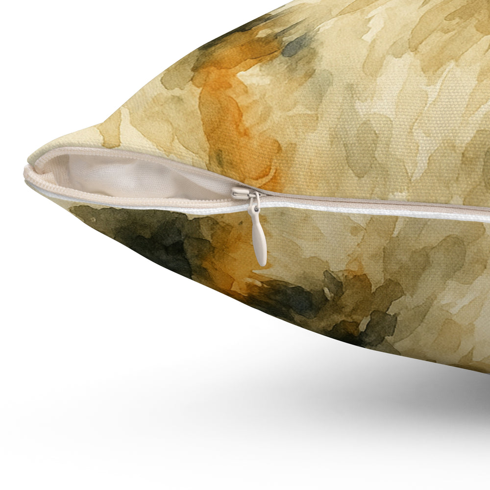 Custom Pet Watercolor Pillow - Pet Portrait Watercolor Pillow