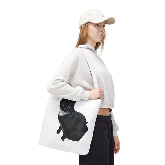 Custom Pet Photo Tote Bag Cute Pet Photo All-Over Print Tote