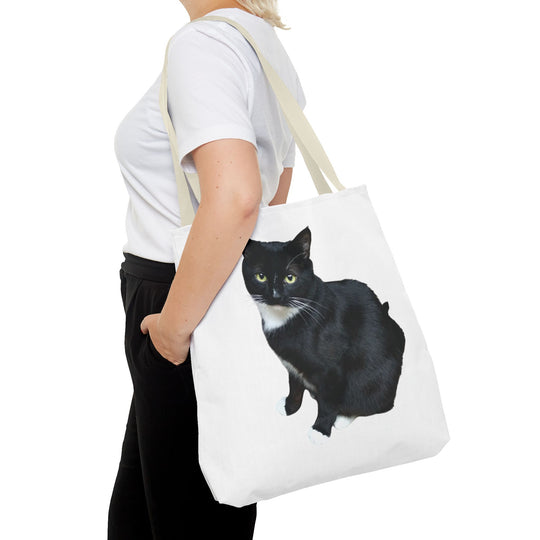Custom Pet Photo Tote Bag Cute Pet Photo All-Over Print Tote