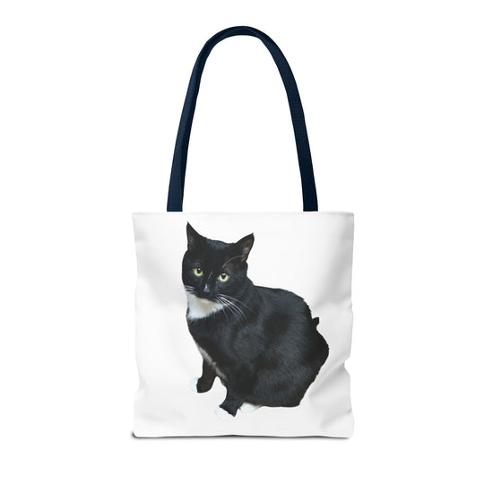 Custom Pet Photo Tote Bag Cute Pet Photo All-Over Print Tote
