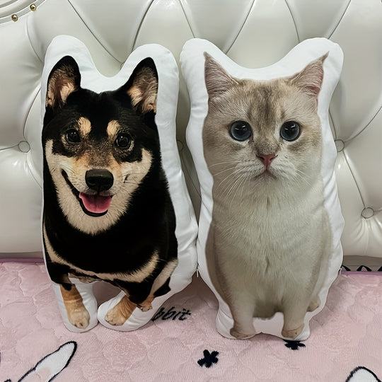 Custom Pet Shaped Pillow — Personalized Pet Pillows