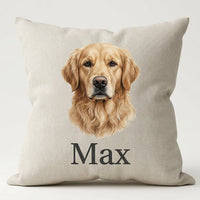 Personalized Pet Throw Pillow – Custom Photo Design