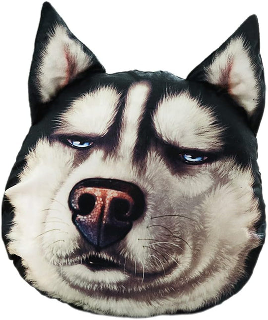 Custom Dog Face Pillow from Your Pet Photo