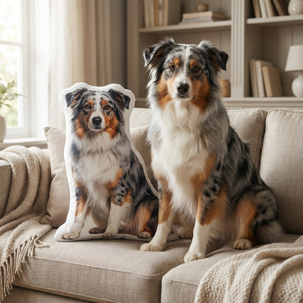 Custom Dog Pillow With Your Dog Picture