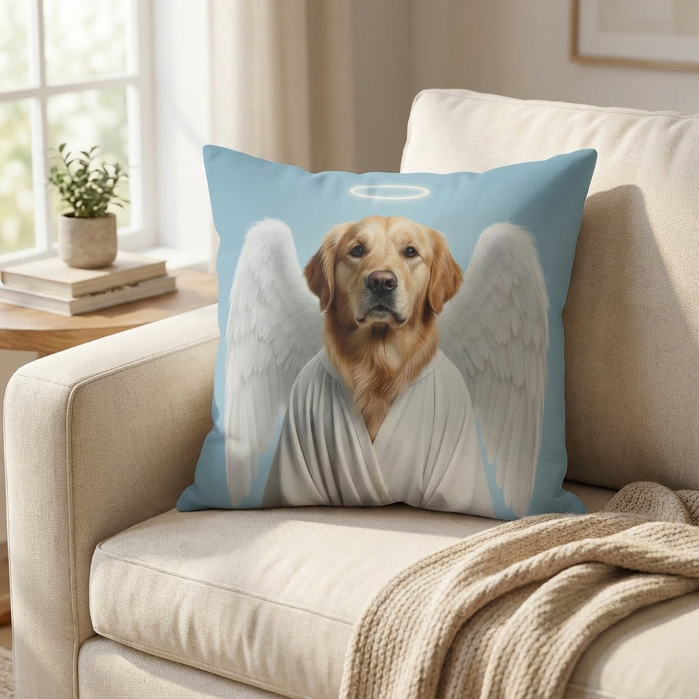 Personalized Pet Angel Pillow A Loving Memorial Keepsake