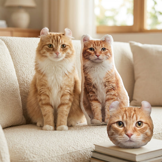 Personalized Cat Pillow From Photo Perfect Memorial Gift