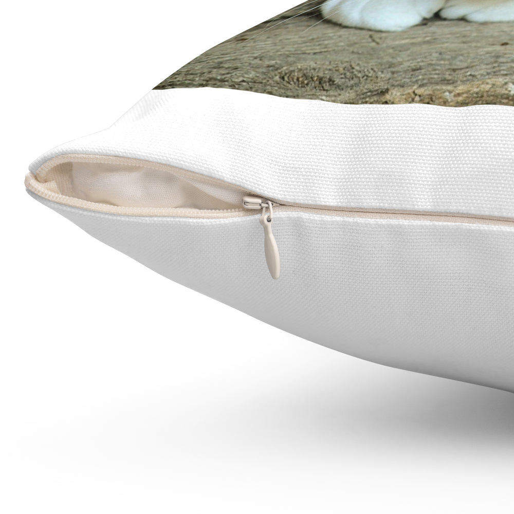 Custom Pet Photo Pillow with Name - Pet Name Pillow