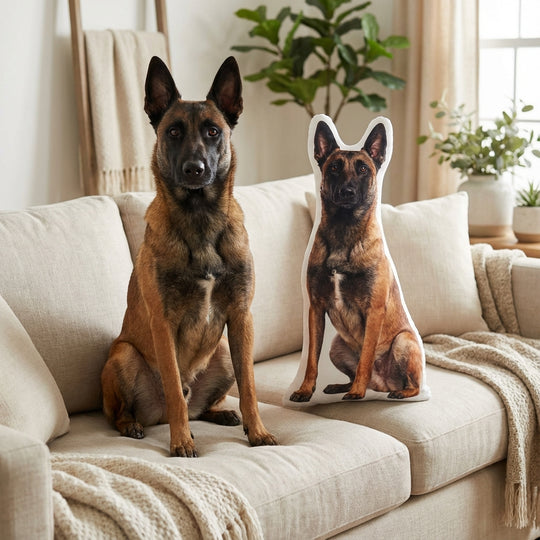 Personalized Custom Dog Pillow Made From Your Photo