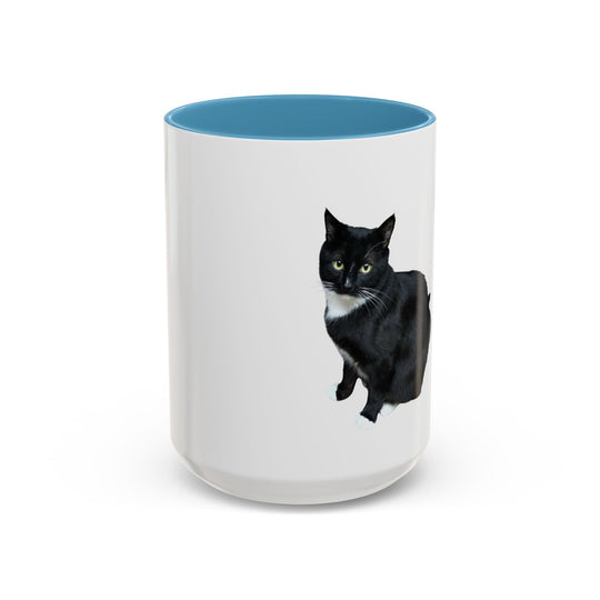 Custom Pet Accent Coffee Mug – Cute Pet Lover Gift (11/15 oz)