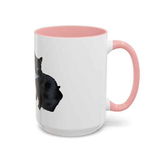 Custom Pet Accent Coffee Mug – Cute Pet Lover Gift (11/15 oz)