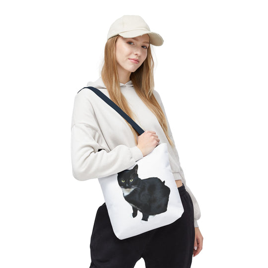 Custom Pet Photo Tote Bag Cute Pet Photo All-Over Print Tote