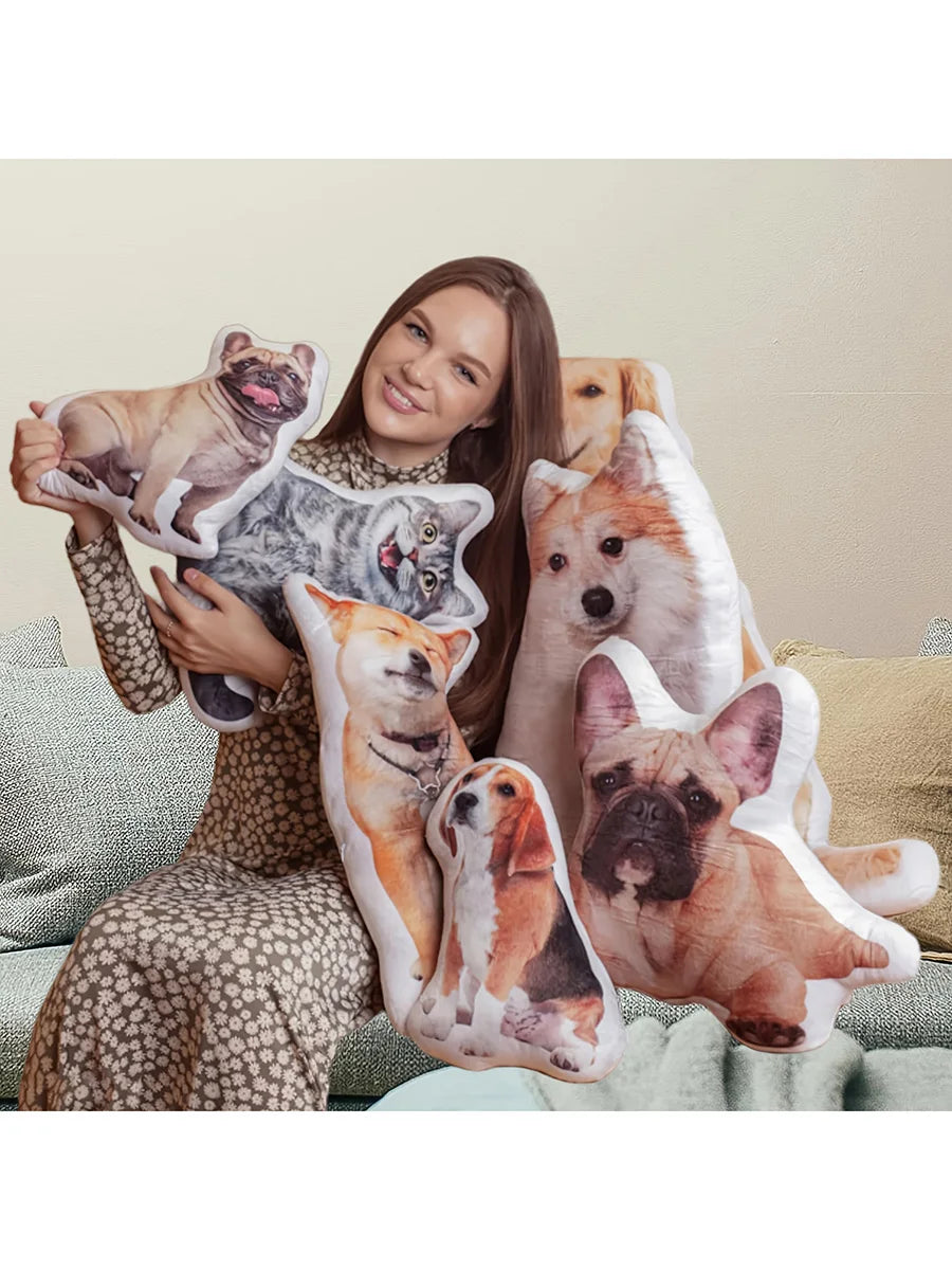 Custom Pet Pillows – Personalized From Your Pet’s Photo
