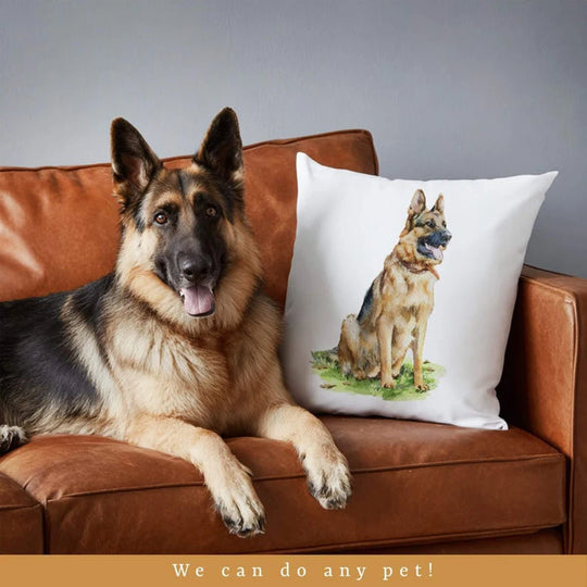 Custom Pet Photo Pillow | Personalized Dog & Cat Picture Pillow Gift