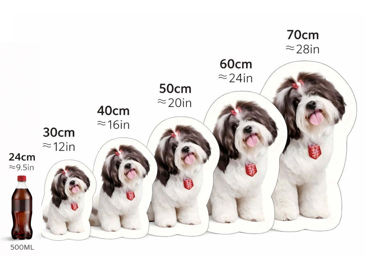 Pillow size chart