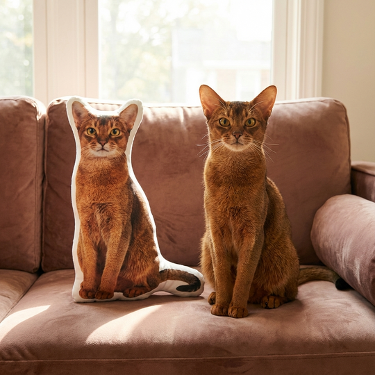 Personalized Cat Pillow Create A Realistic Pillow From Your Cat Picture